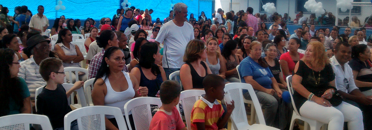 Mart'bel apoiou o evento social da prefeitura de Taboão da Serra, SP.