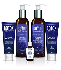 BBtox Absolute Repair da Grandha. Tratamento de hidratação e correção para cabelos alisados e com progressivas.