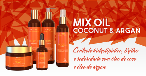 Mix Oil Coconut & Argan é um kit de manutenção ideal para o pós-praia.